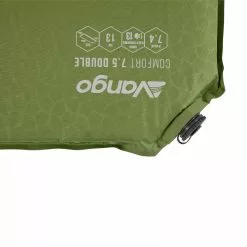 Vango Comfort 7.5cm Double Self Inflating Mat 5 Vango Comfort 7.5cm Double Self Inflating Mat -Vango Store 2020 vango detail sleeping mat family comfort 7.5 double temperature rating herbal