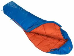 Vango Nitestar Alpha Junior Sleeping Bag (Classic Blue) -Vango Store 2020 vango product sleeping bags trek nitestar alpha junior cobalt blue open 1