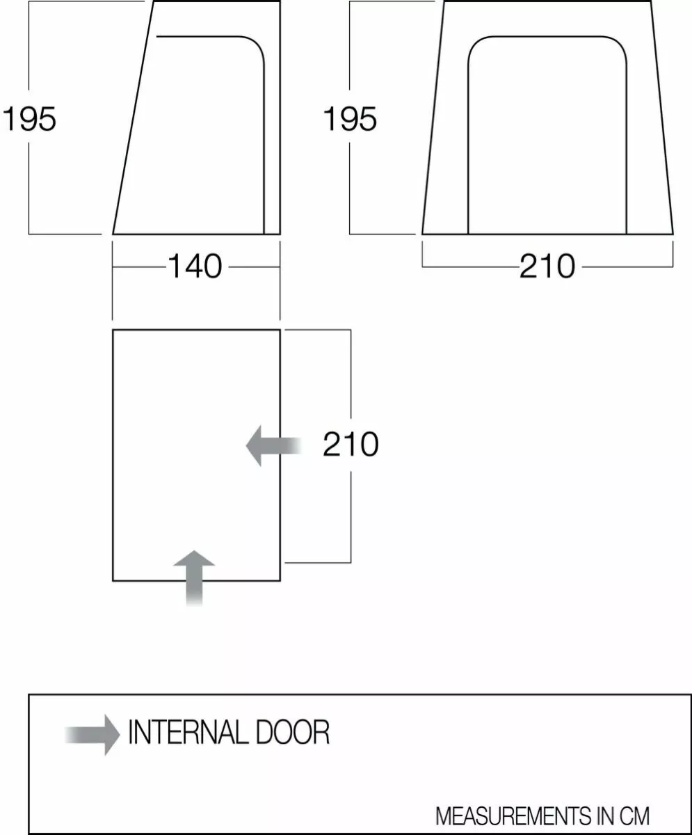 Vango Drive-Away Awning Bedroom (BR001) Vango Drive-Away Awning Bedroom (BR001) -Vango Store 2021 vango floorplan drive away bedroom