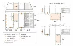 Vango Airbeam Vango Anantara IV 650xl Air Tent (2023) -Vango Store airbeam si pro floorplan anantara iii air 650xl with pods
