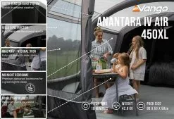 Vango Airbeam Vango Anantara IV 450xl Air Tent (2023) -Vango Store anantara iv air 450xl low res