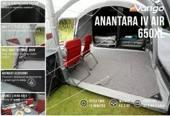 Vango Airbeam Vango Anantara IV 650xl Air Tent (2023) -Vango Store anantara iv air 650xl low res