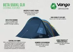 Vango Beta CLR 550xl Tent (2023) 4 Vango Beta CLR 550xl Tent (2023) -Vango Store beta 550xl clr lr