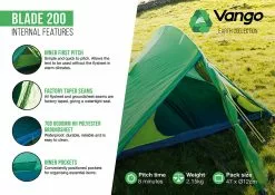 Vango Blade 200 Tent (2022) -Vango Store blade 2002