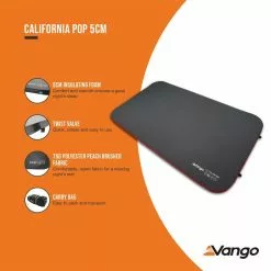 Vango California Pop 5cm Self Inflating Mattress -Vango Store california pop 5cm low res