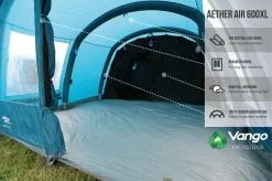 Vango Airbeam Vango Aether Air 600XL Tent (2022) -Vango Store earth collection airbeam infographics call outs7