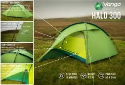 Vango Halo 300 Tent (2022) -Vango Store halo 300 low res