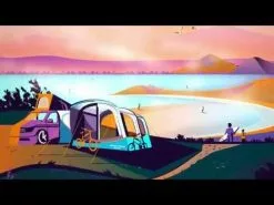 Vango Airbeam Vango Magra VW Low Awning (Shadow Grey) -Vango Store hqdefault 18 1