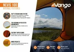 Vango Nevis 100 Tent (2023) -Vango Store nevis 1002 small