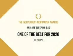 Vango Radiate Double Sleeping Bag -Vango Store radiate sleeping bag award
