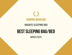 Vango Radiate Double Sleeping Bag -Vango Store radiate sleeping bag award 2