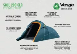 Vango Soul 200 CLR Tent 5 Vango Soul 200 CLR Tent -Vango Store soul 200 clr infographic lr