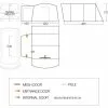 Vango Galli Low Poled Awning (2023) 2 Vango Galli Low Poled Awning (2023) -Vango Store vango 2021 awnings floorplan galli low low res
